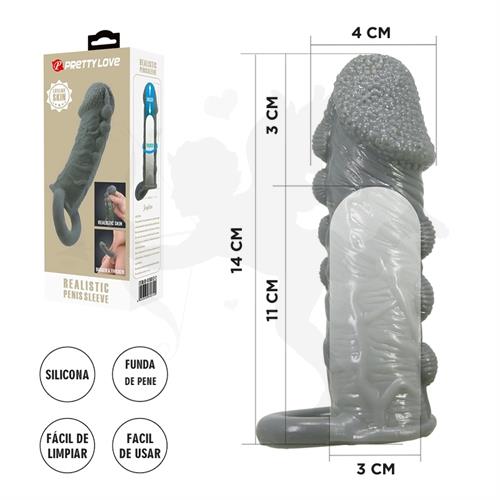 Extension peneana de 14 cm de largo